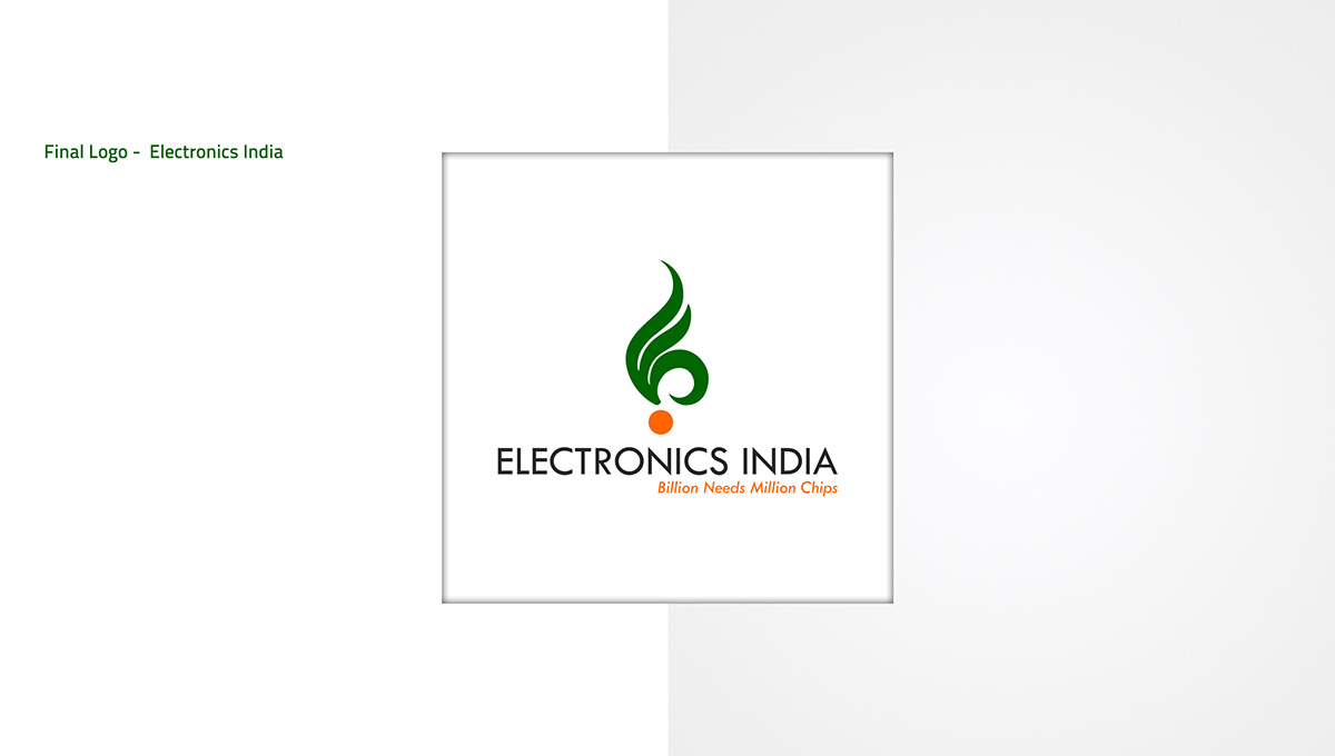 Logo Design   ESDM  Electronics Logo  Electronics India
