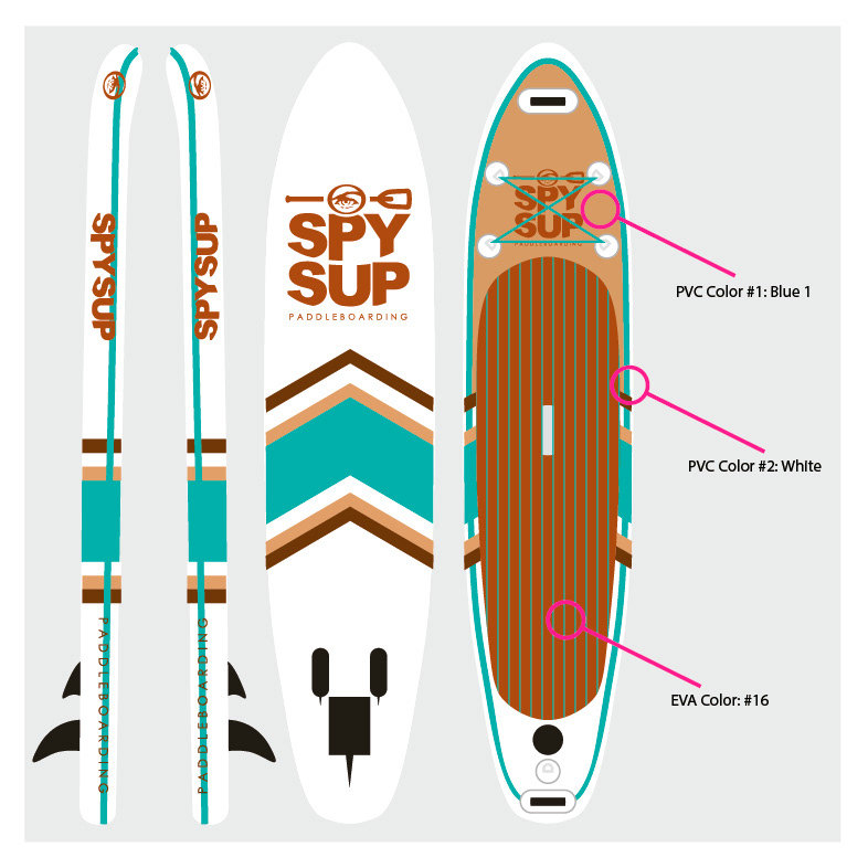 paddleboard Surf Spy Limited ID waves relax