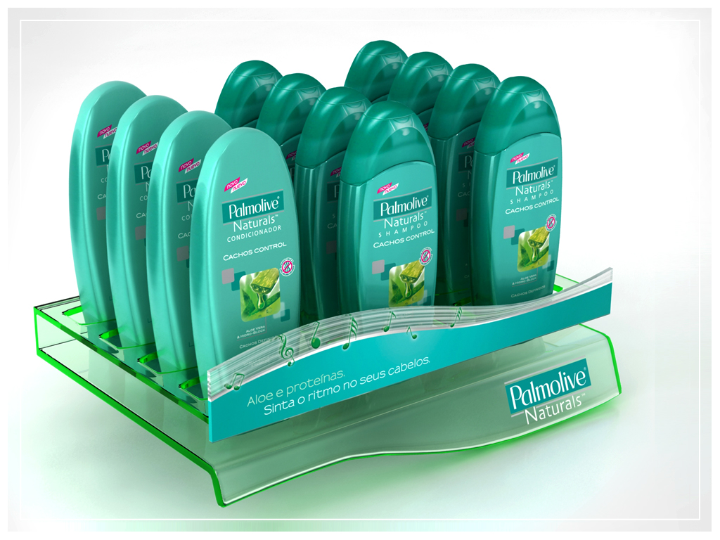Retail Point of Purchase in-store Display Palmolive caprice
