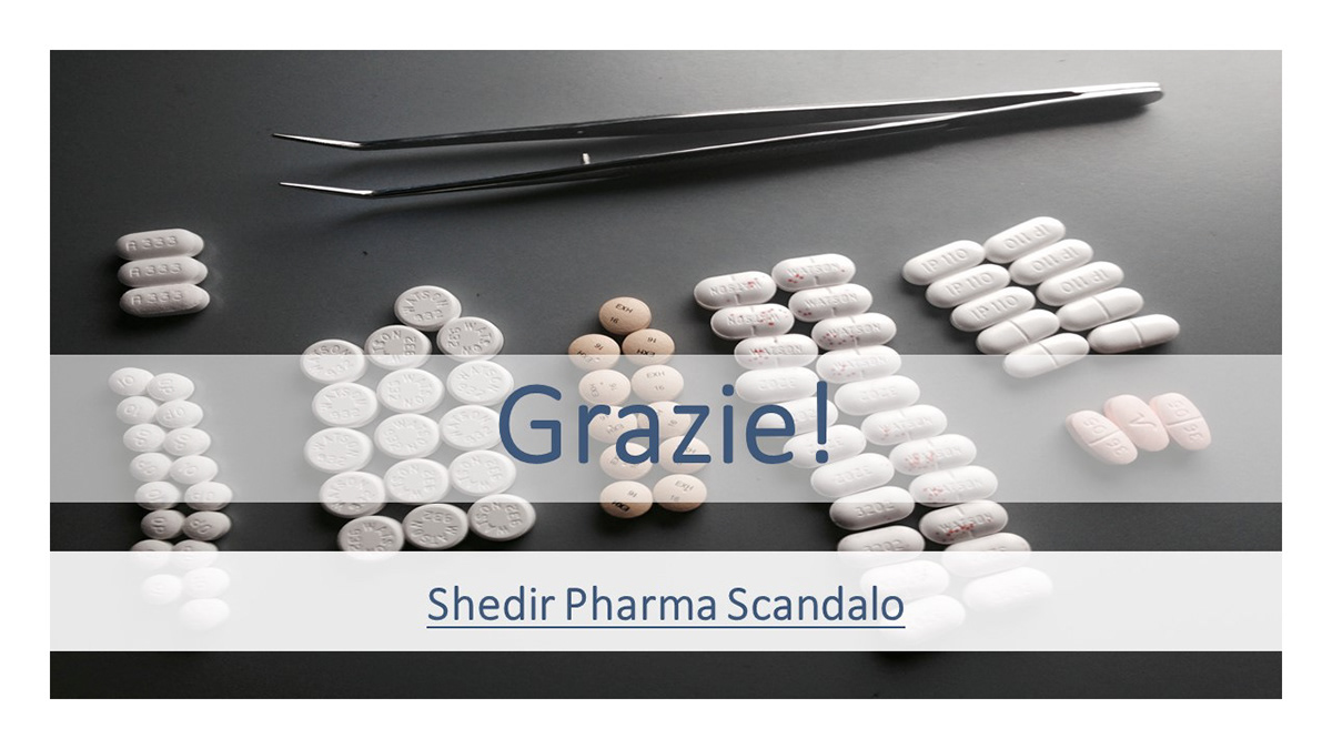 evasione shedir pharma Farmacêutica Shedir Pharma Scandalo