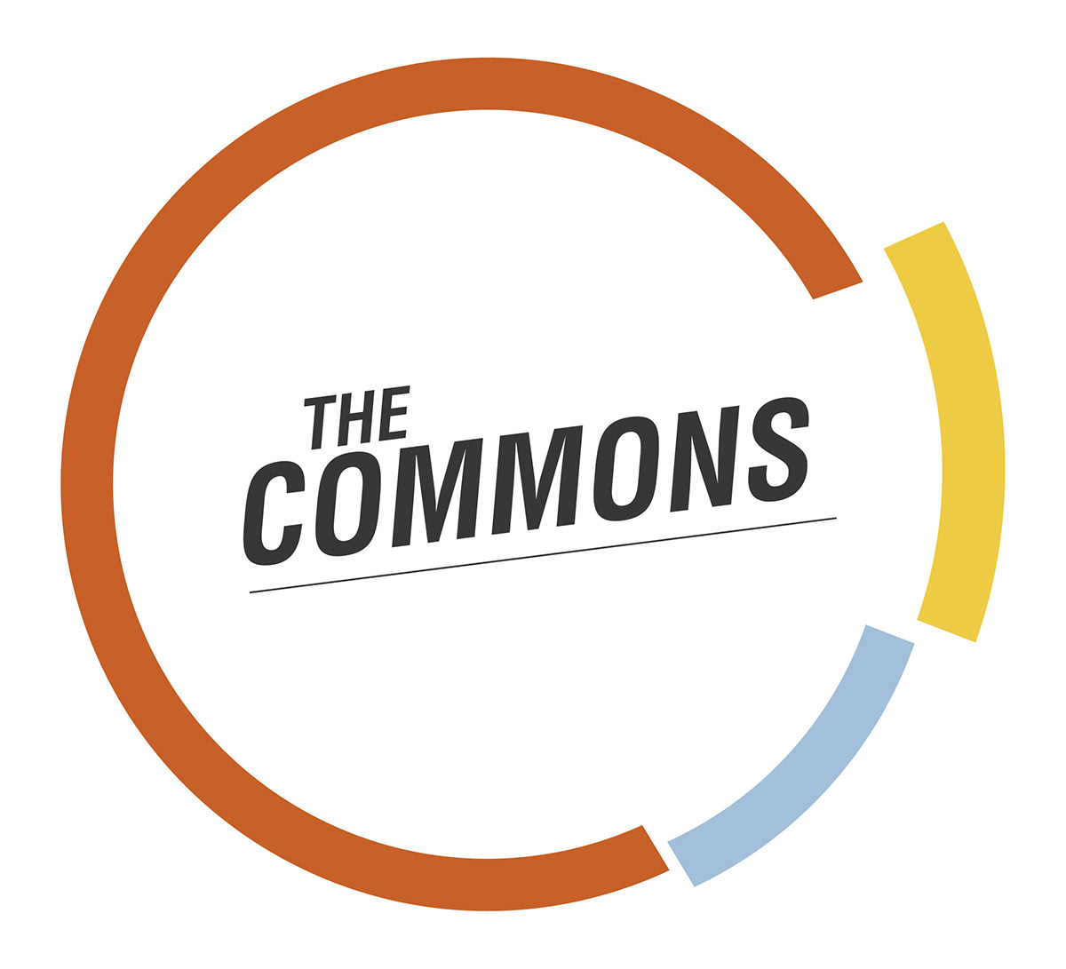 The Commons  identity brand identity