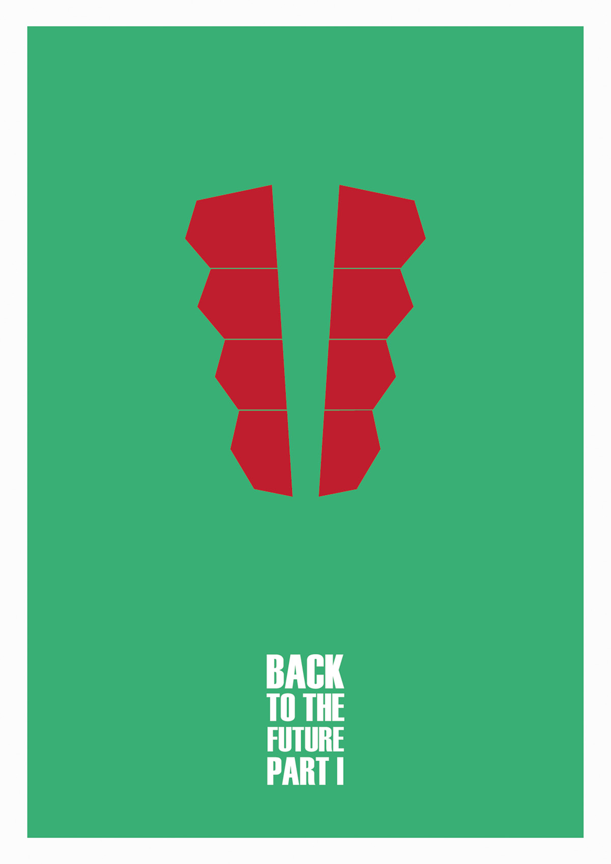 Minimalist Movies Posters batman back to the future Poster Design
