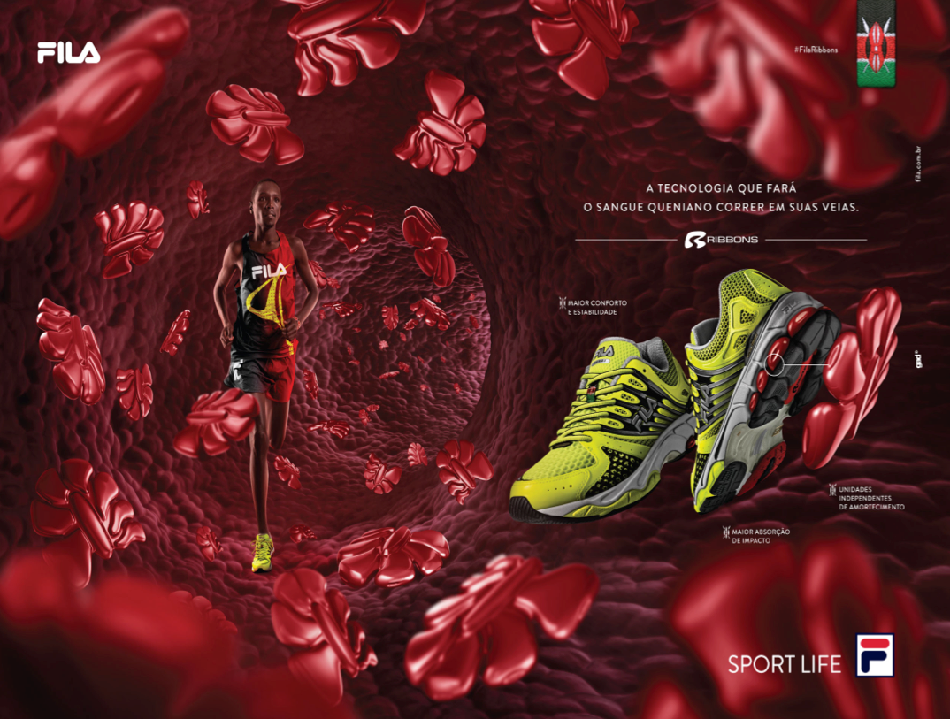 footwear design Sportswear fila filabr filaribbons running runners sports kenya sneakers Competition