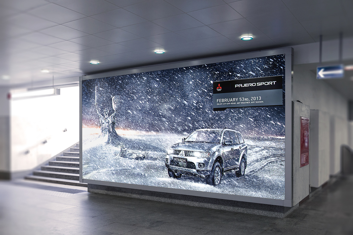 Mitsubishi pajero DIMA Tsapko winter Blizzard day after tomorrow ukraine february 53th