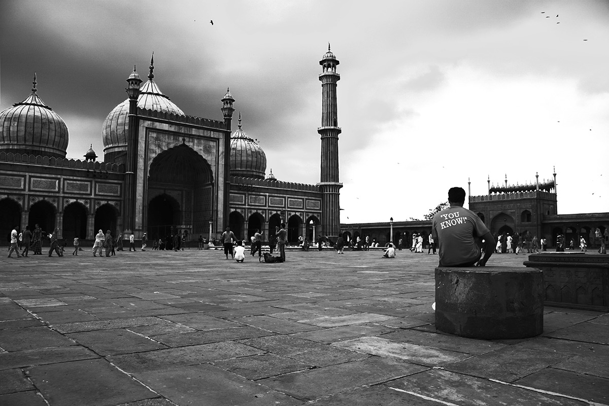 architecture MUMBAI New Delhi India mughal black and white monument Wide Lense culture history