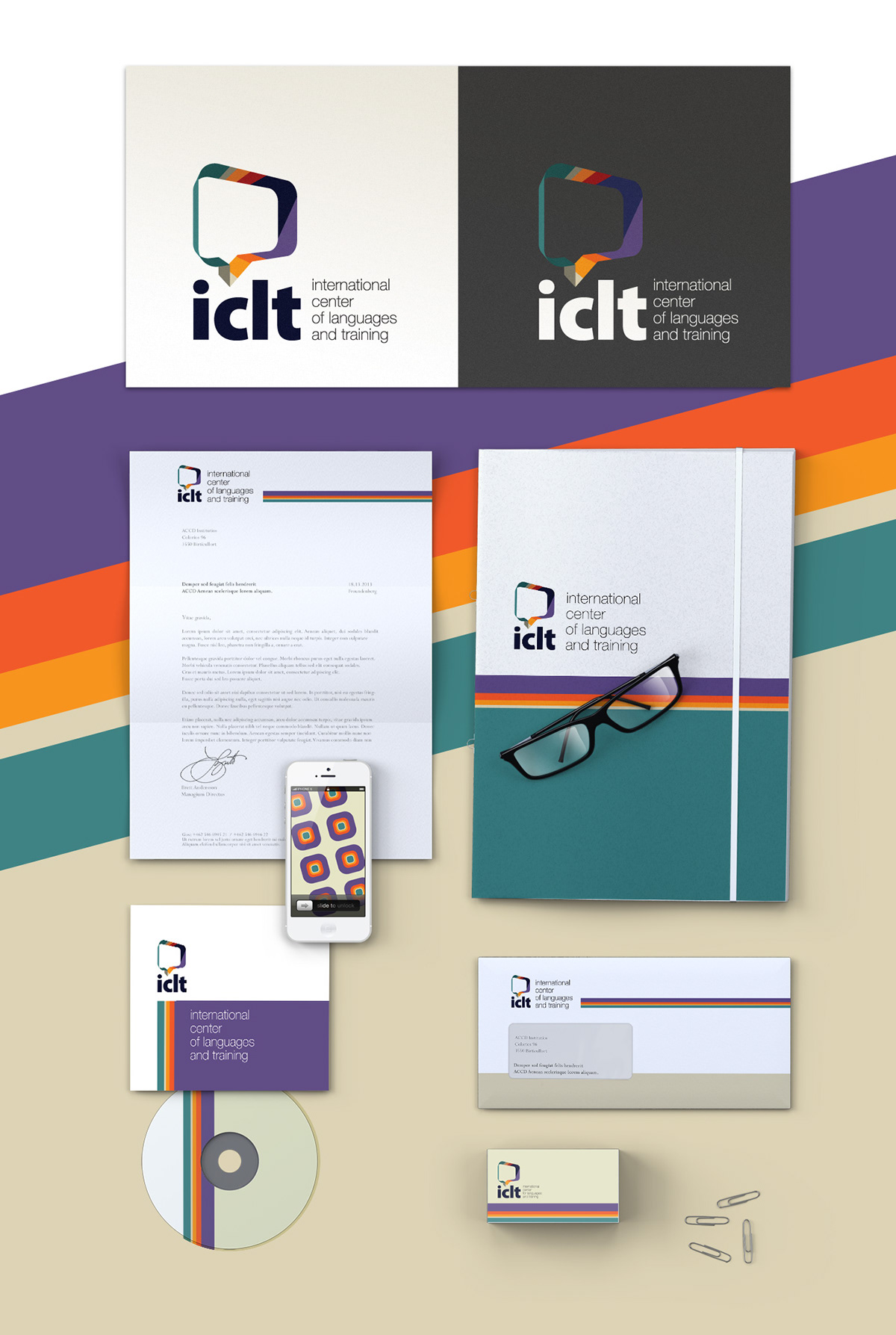 ICLT Armenia Logotype stationary language school