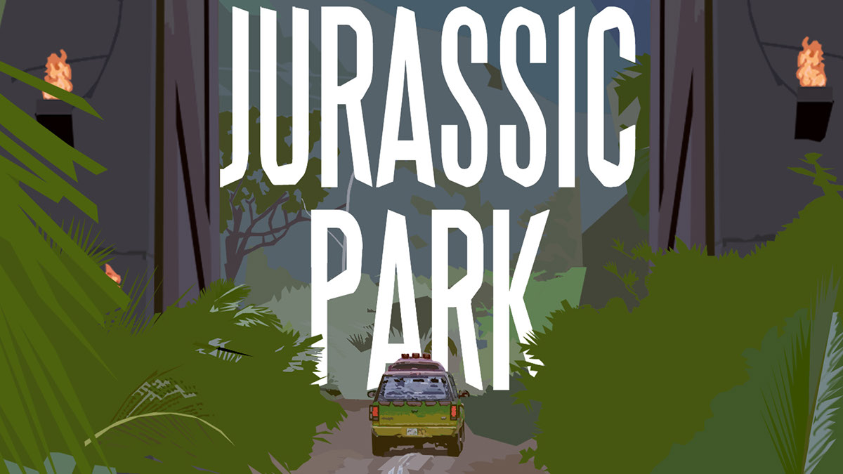 jurassic Park steven Spielberg movie poster Title homework