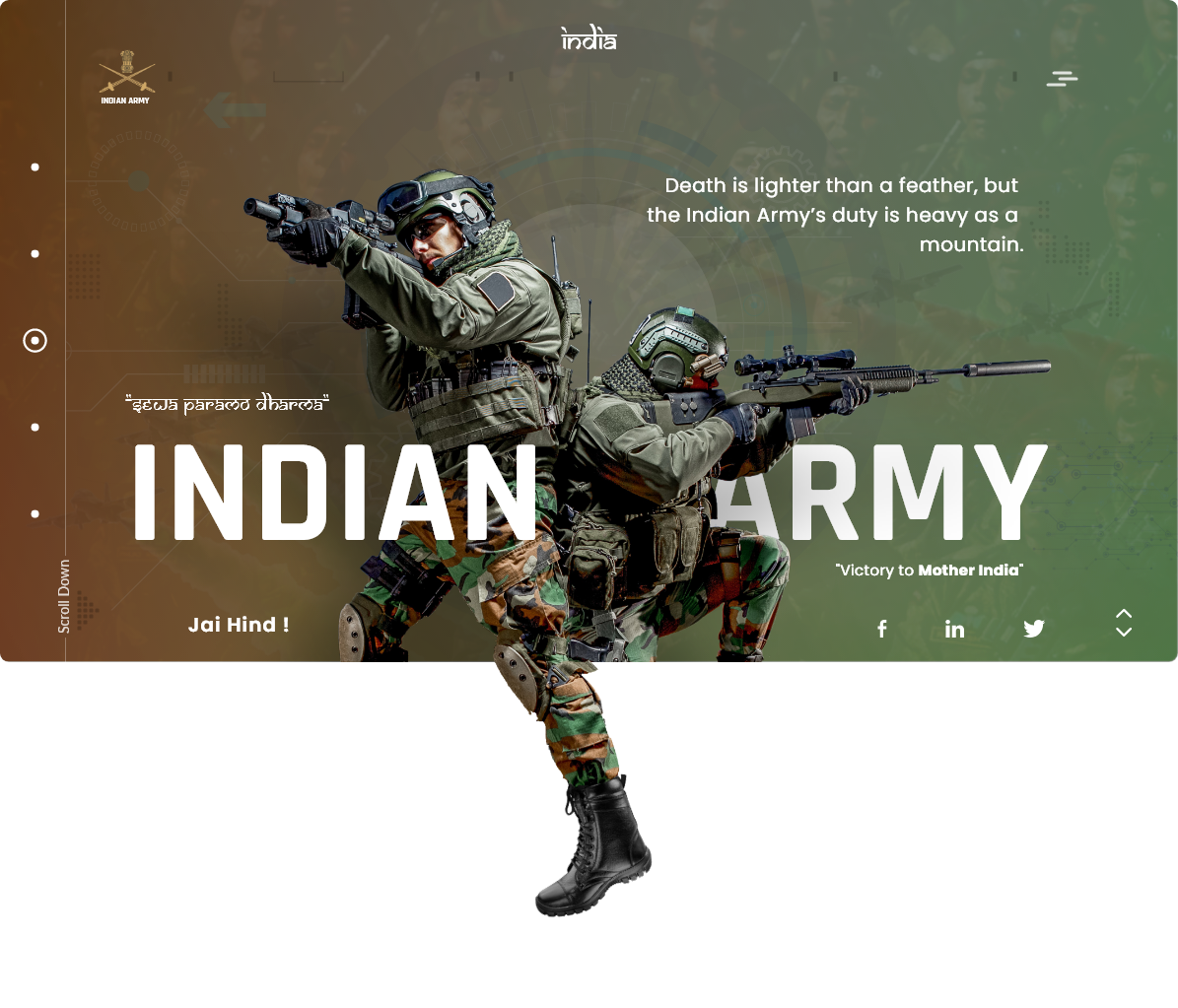 #UI army concept India Indian Army War