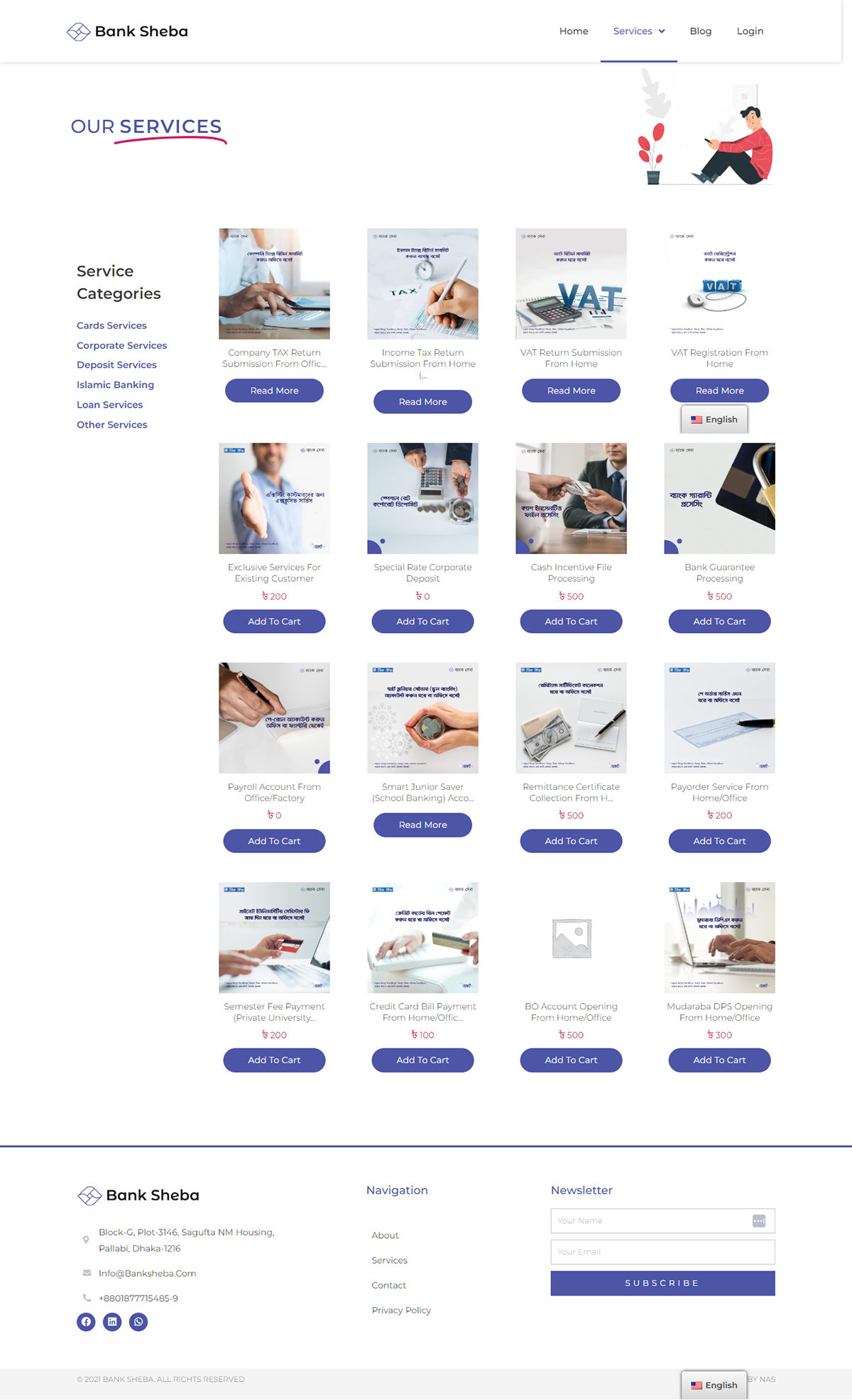 Agent Banking bank website design elementor pro UI/UX user interface Website Design website development woocommerce website Wordpress Website