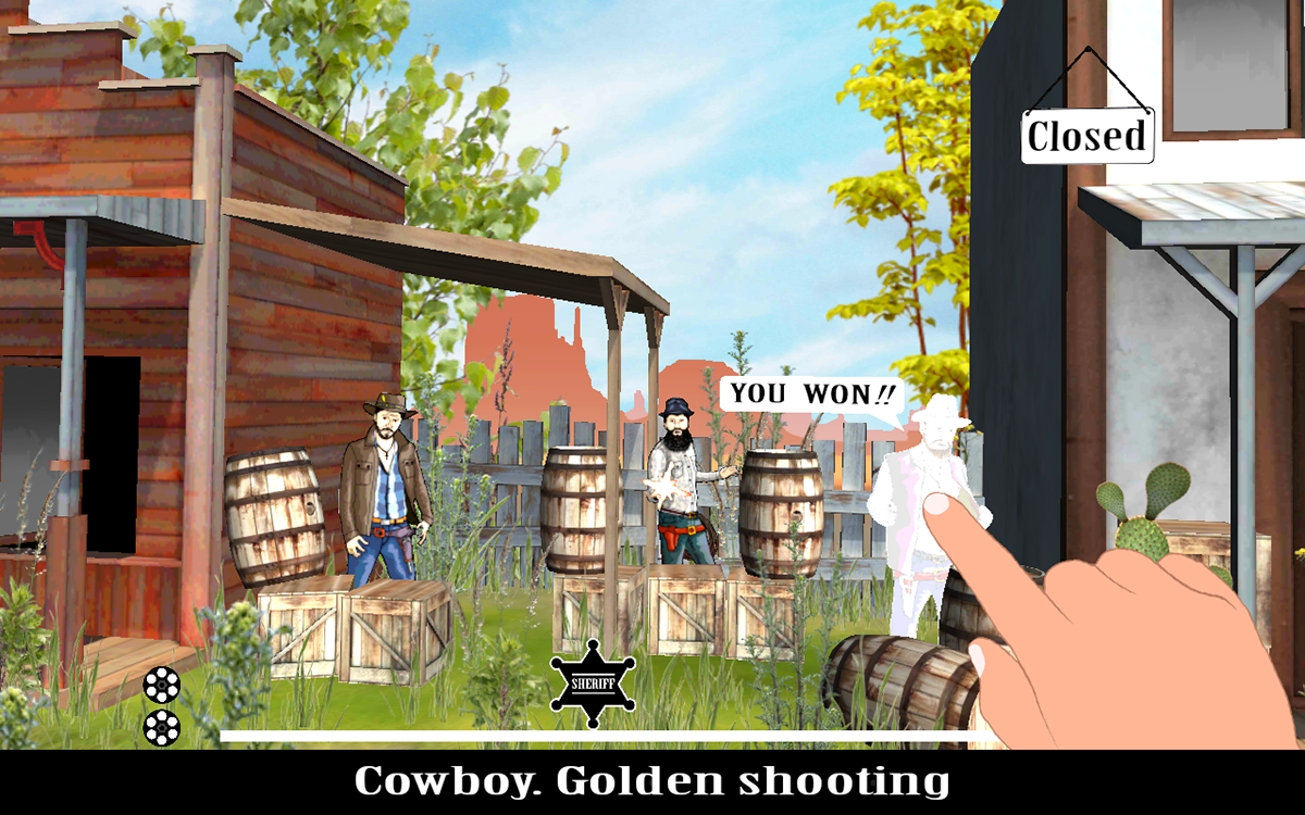 action arman3dg comedy  cowboy golden Golden shooting shooting toys wild west