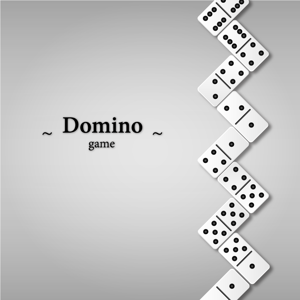 domino game icons Icon black White Black&white