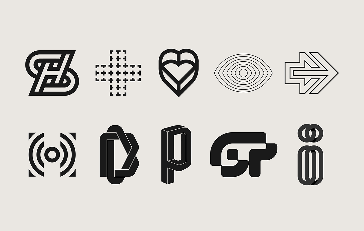 inspirations lettermark logo logo collection Logo Design logofolio logos mark monogram symbol