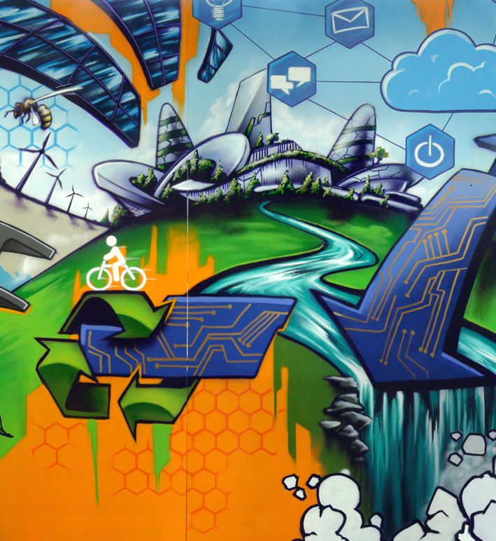 streetart Graffiti jazi firmenich Urbanart geneve Switzerland art painting  