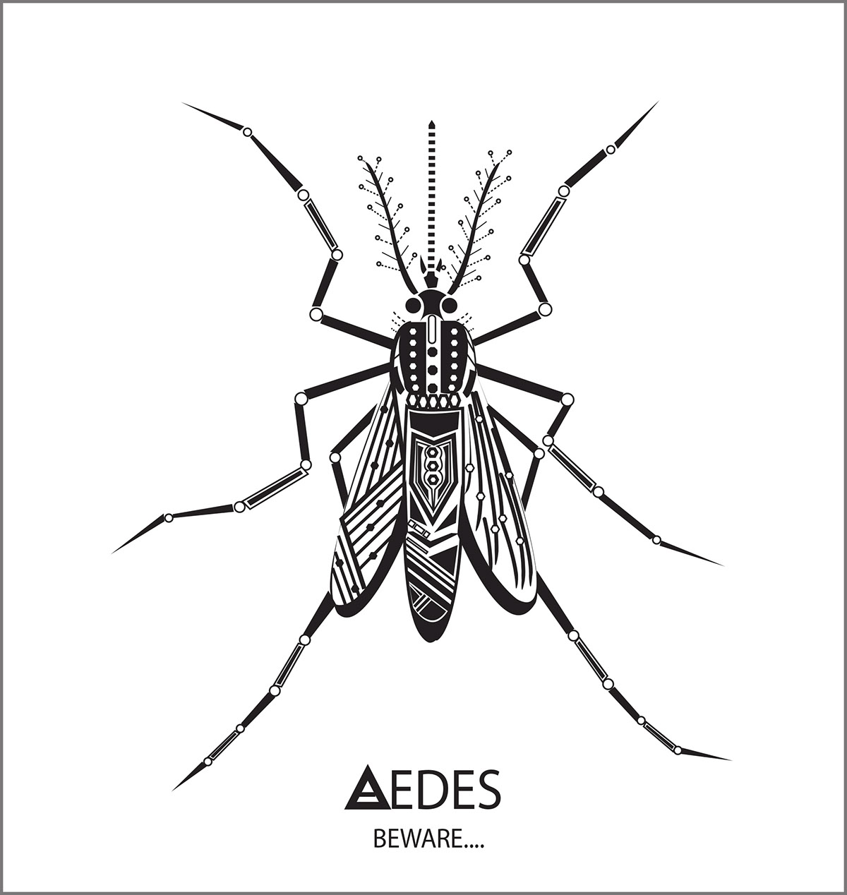 mosquito Blueprint Aedes aegypti egypti chikungunya dengue fever illness sickness ill sick  jamica epidemic