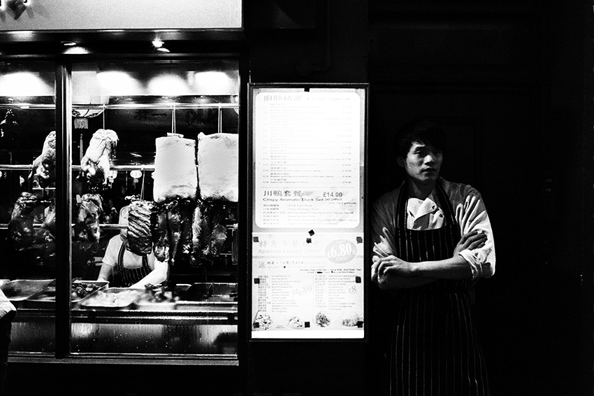 London chinatown blackandwhite b&w street photography reportage