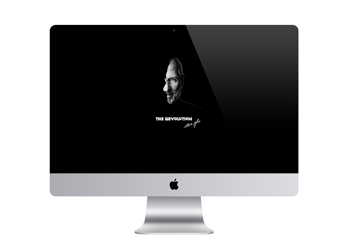 Steve Jobs Jobs apple wallpaper background poster iphone iPad iMac HD Think Different ios screen tribute