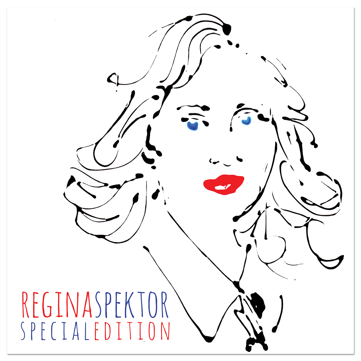Album LP cd regina spektor graphic Monotipia