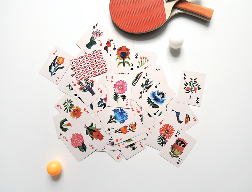 Flora Aitch Playing Cards game