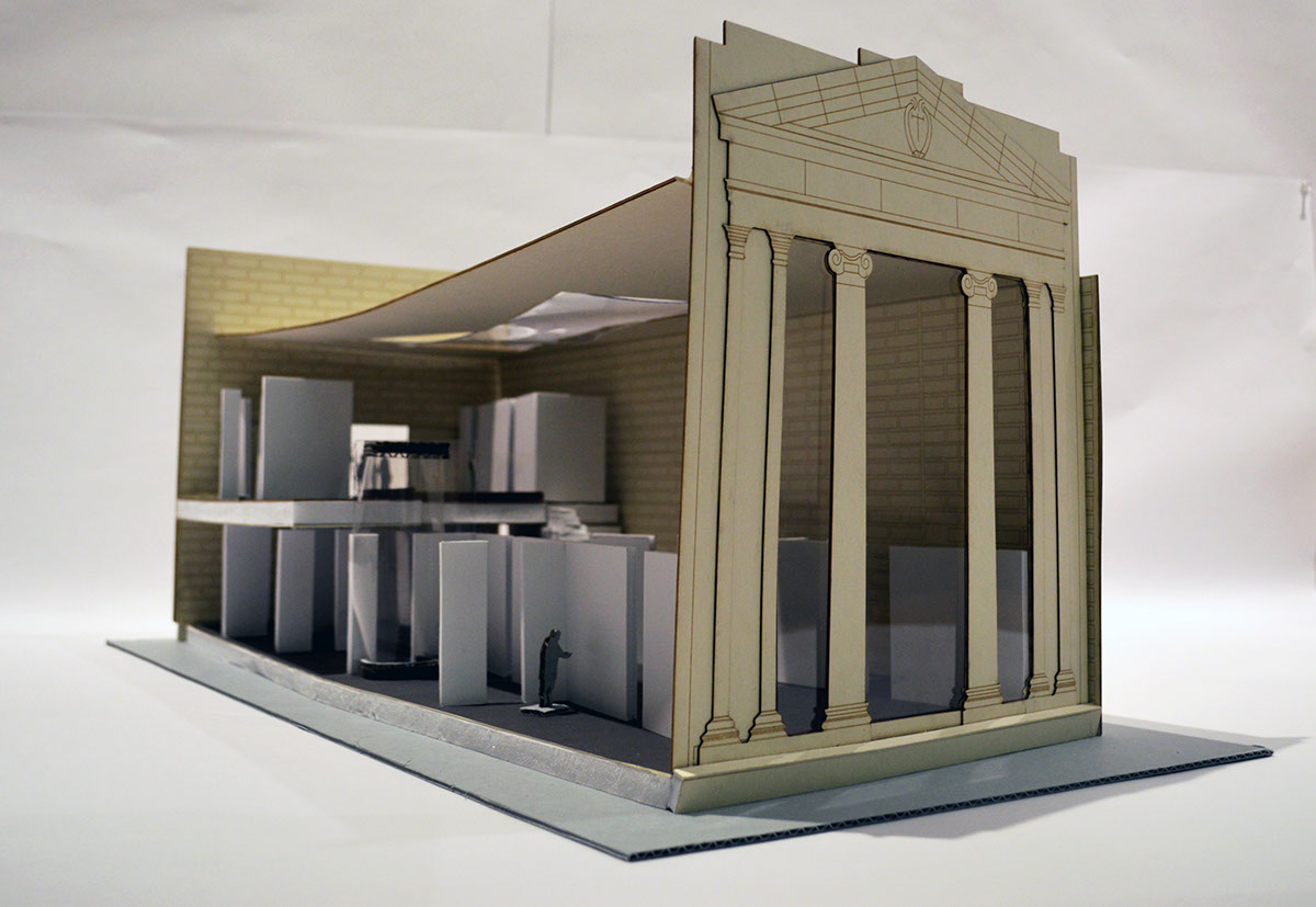 bank building adaptive reuse architecture Interior Architecture Risd 3D Store Memorial market house slavery Rhode Island museum