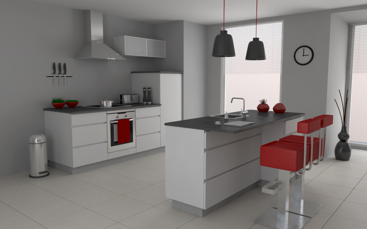 kitchen 3D  interior
