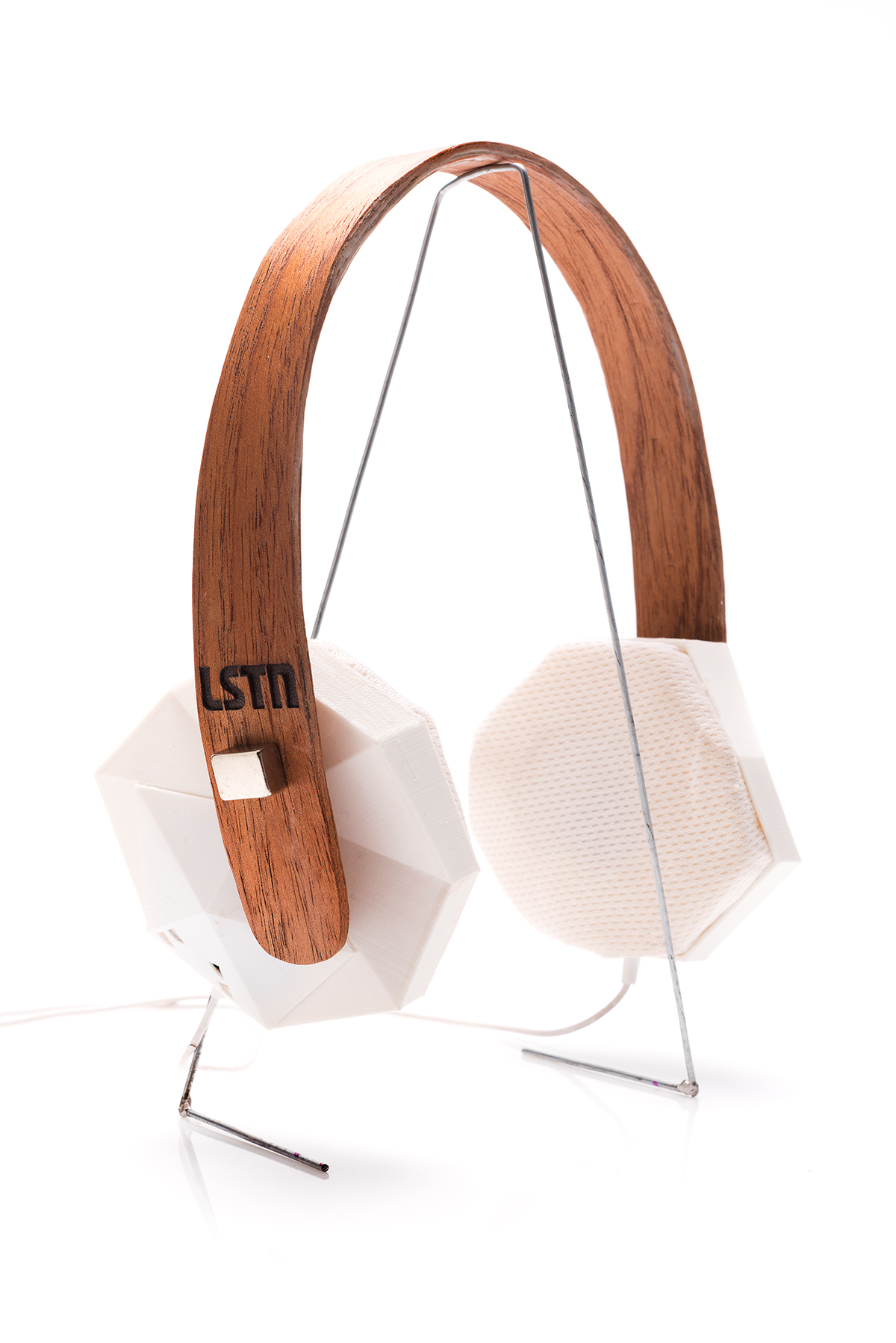 Objetcs headphones 3D 3d printing laser cut laser cutting LSTN concept