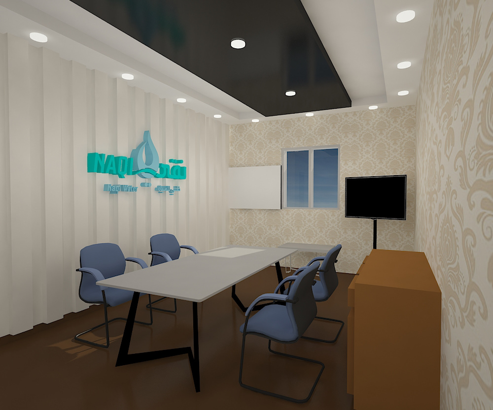 3D design Interior Office