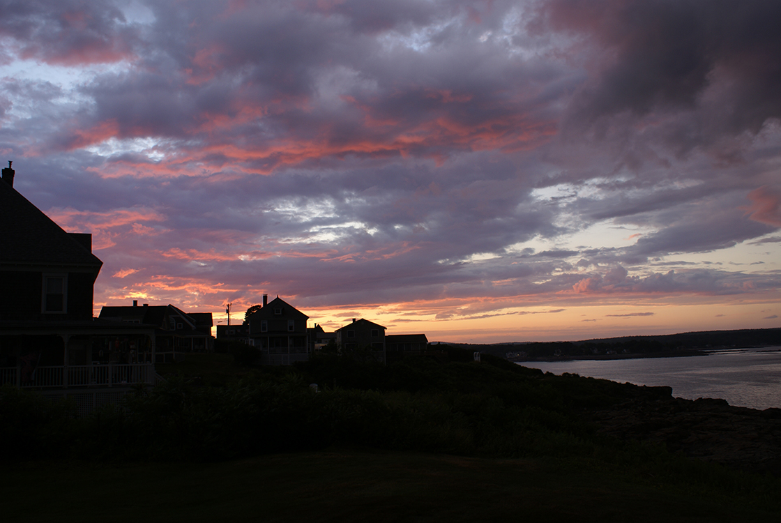 Photography  Nature sunset thunderstorm york beach Maine