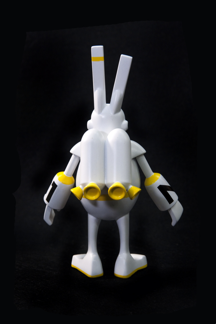 mw moomworker robot arttoy figure toy