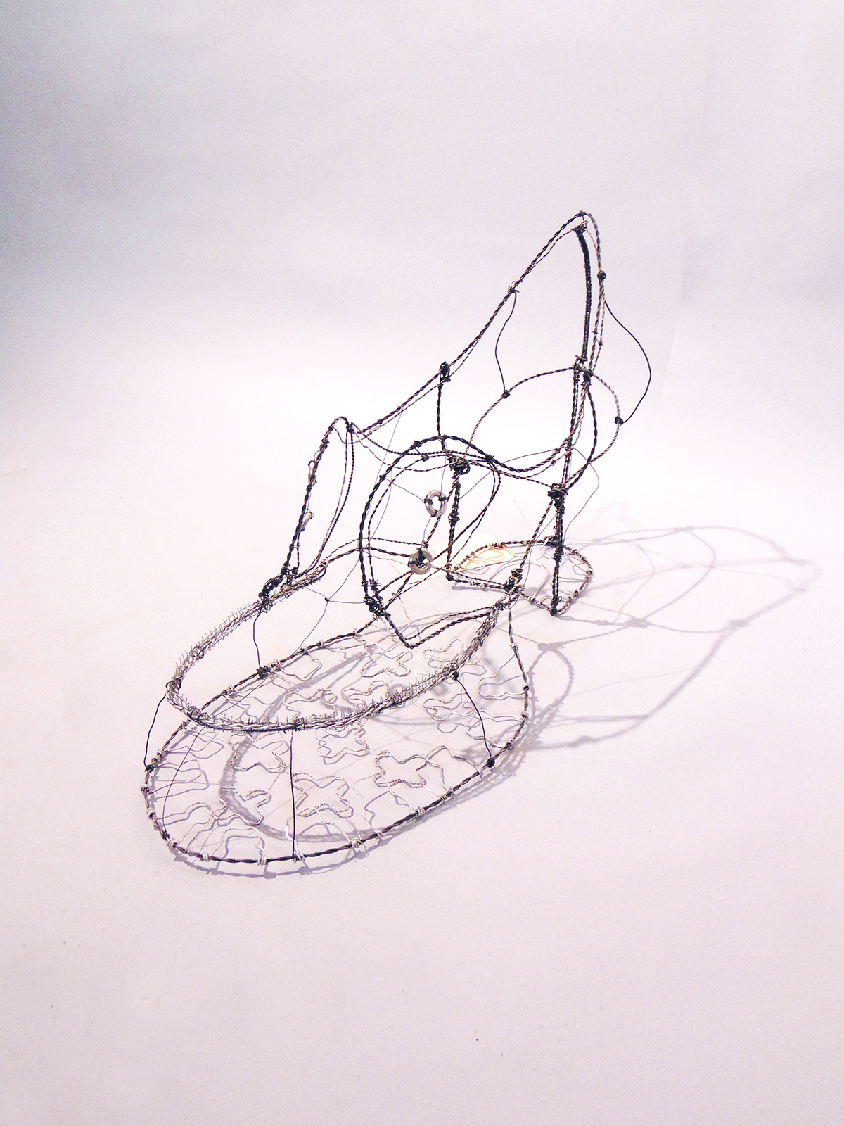mickey ackerman spatial spring foundation chair project wire shoe 