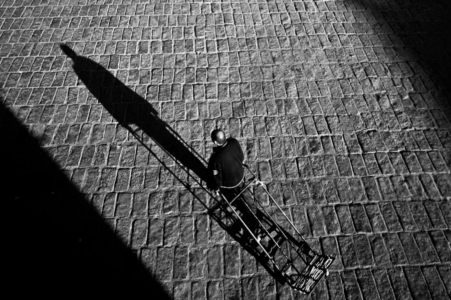 Street shadow Black&white people human istanbul