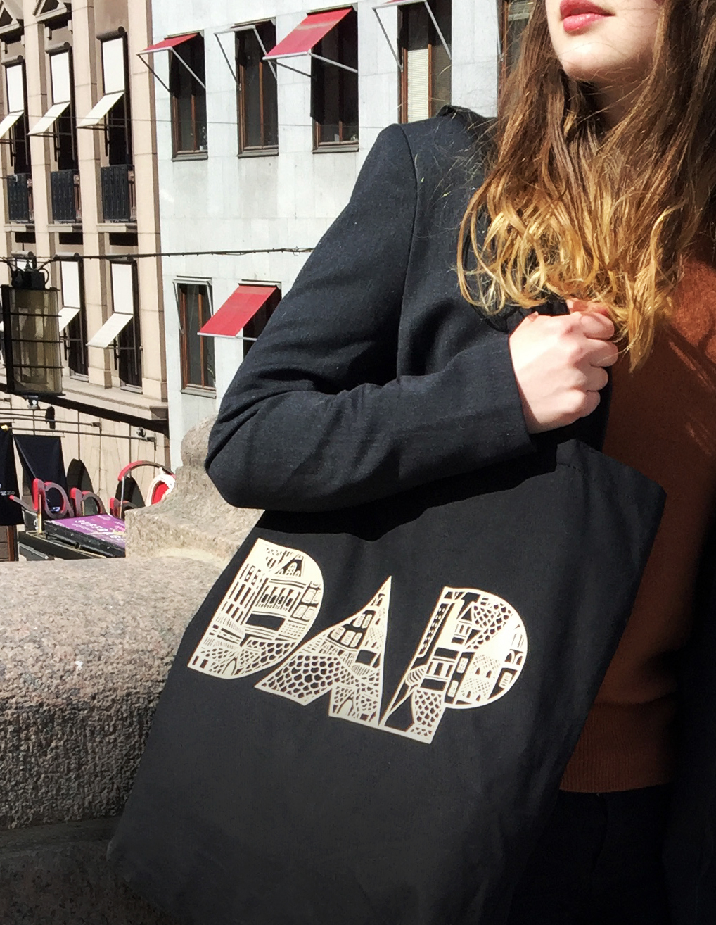 dap Tote Bag logo