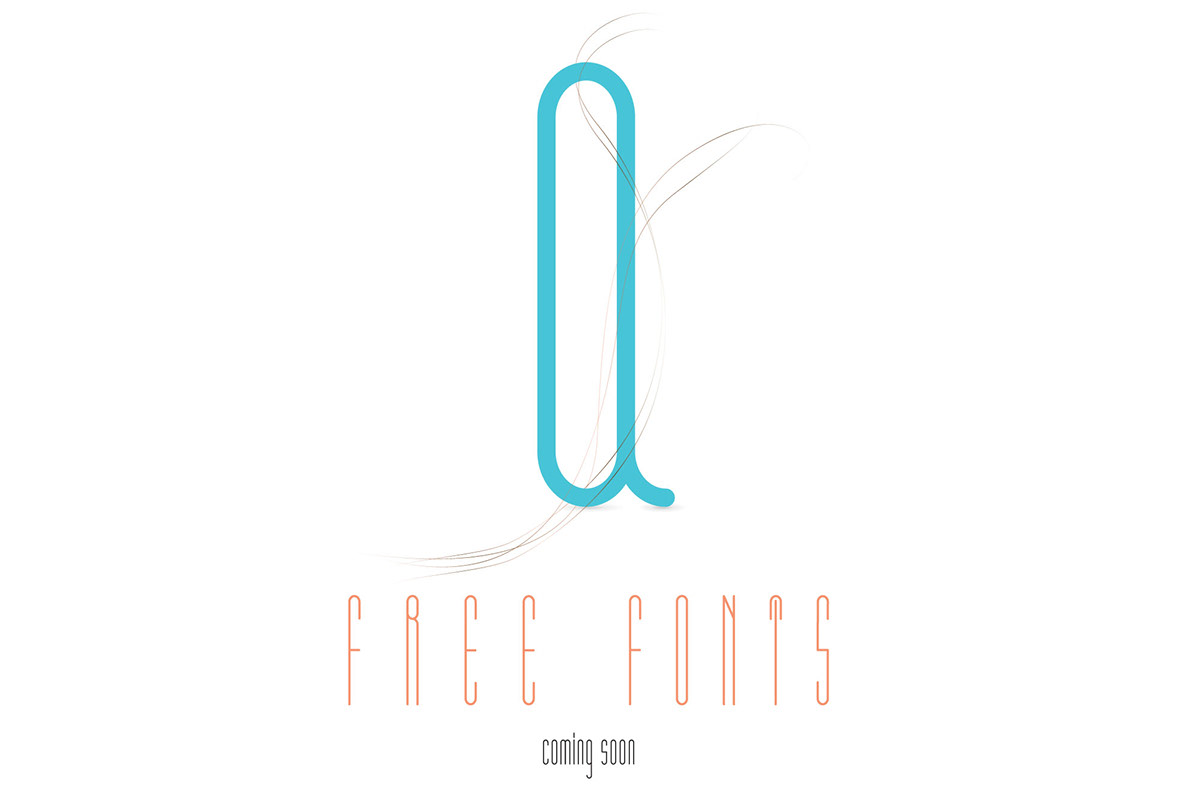 fonts free thin hair type woman legs shirt poster frame