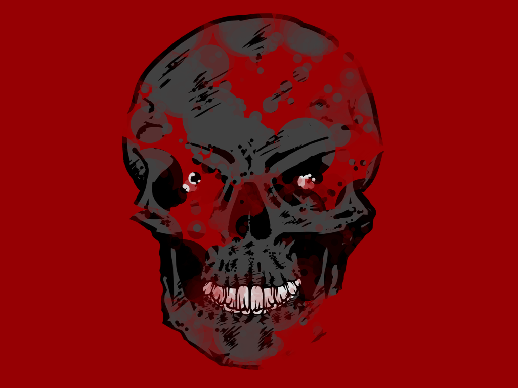 zombie skull