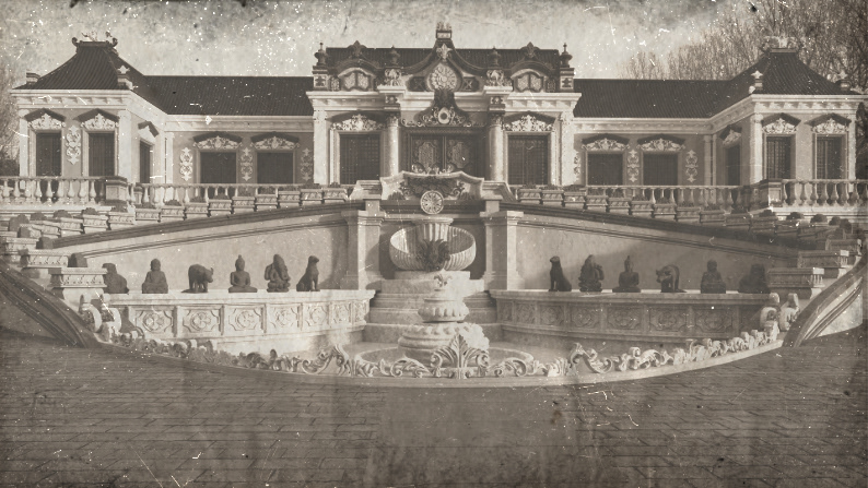 3D animation  architecture archviz asia Castle CGI palace corona renderer vray