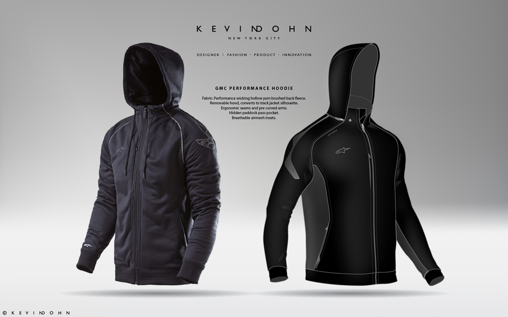 alpinestars Kevin Dohn global sports collection  sportswear technical sportswear Apparel Design formula one Paddock