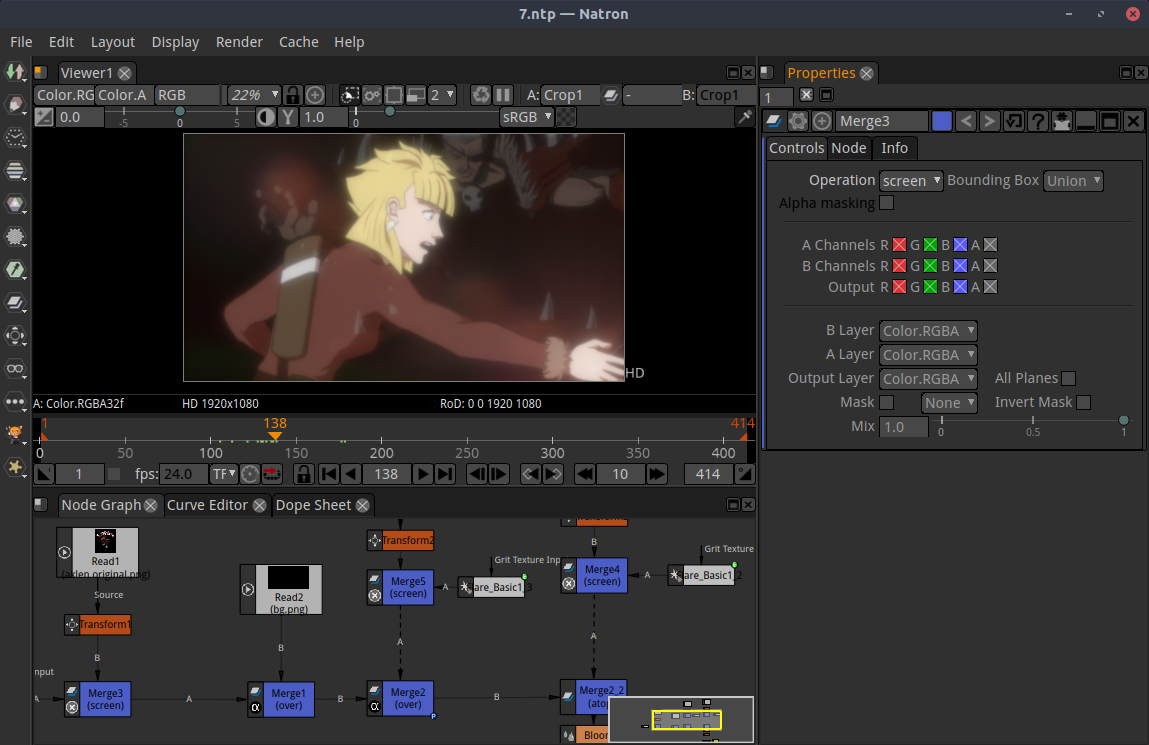 blender animation  2D anime indie synfig opentoonz