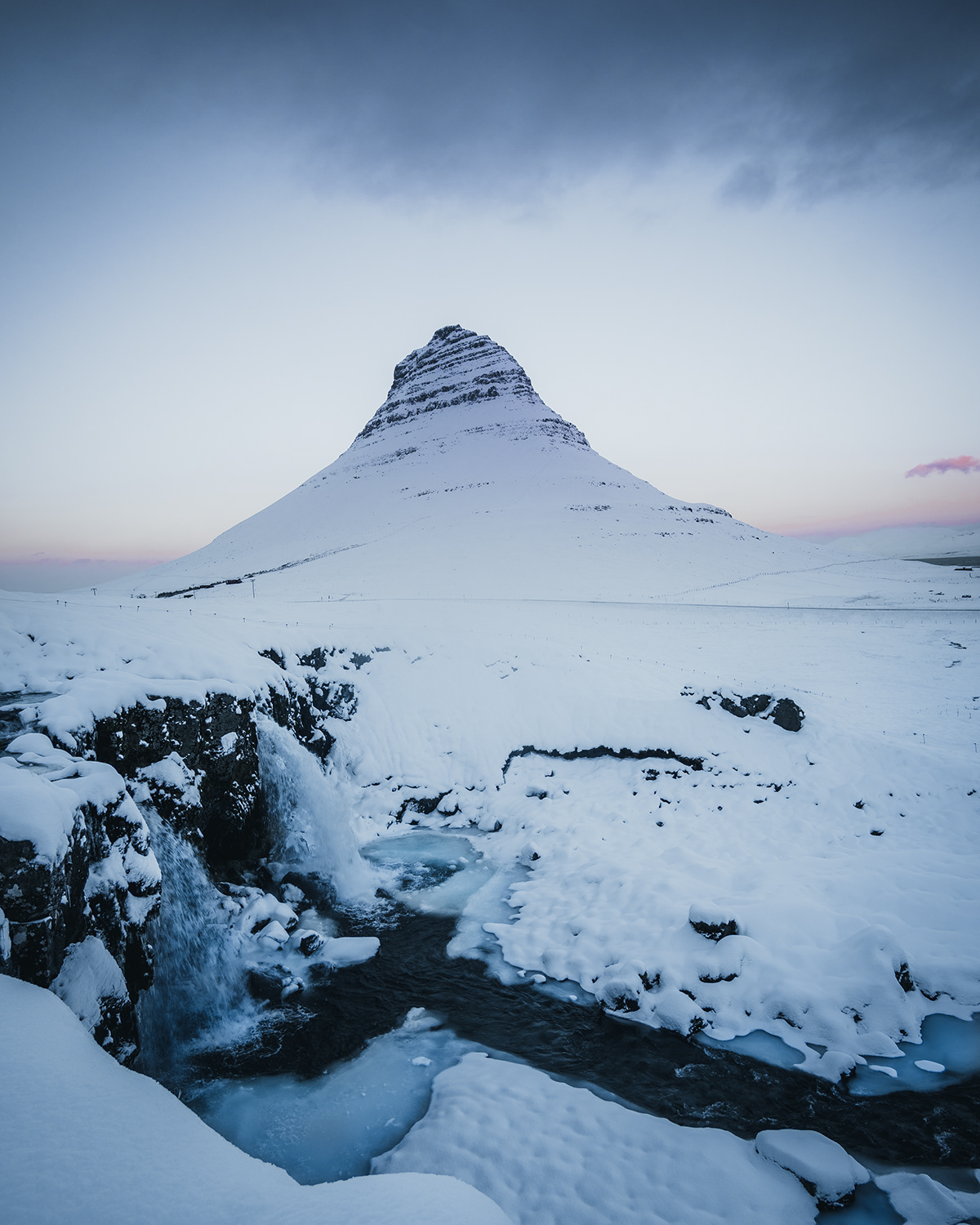 Kirkjufell at the western tip of Iceland