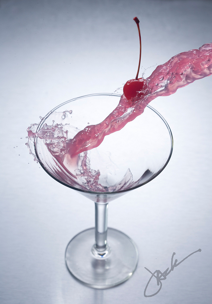 splash  Photography  drops  beverages alcohol  drinks olive  cherry  cosmopolitan  martini Liquid Jack Long art  bar