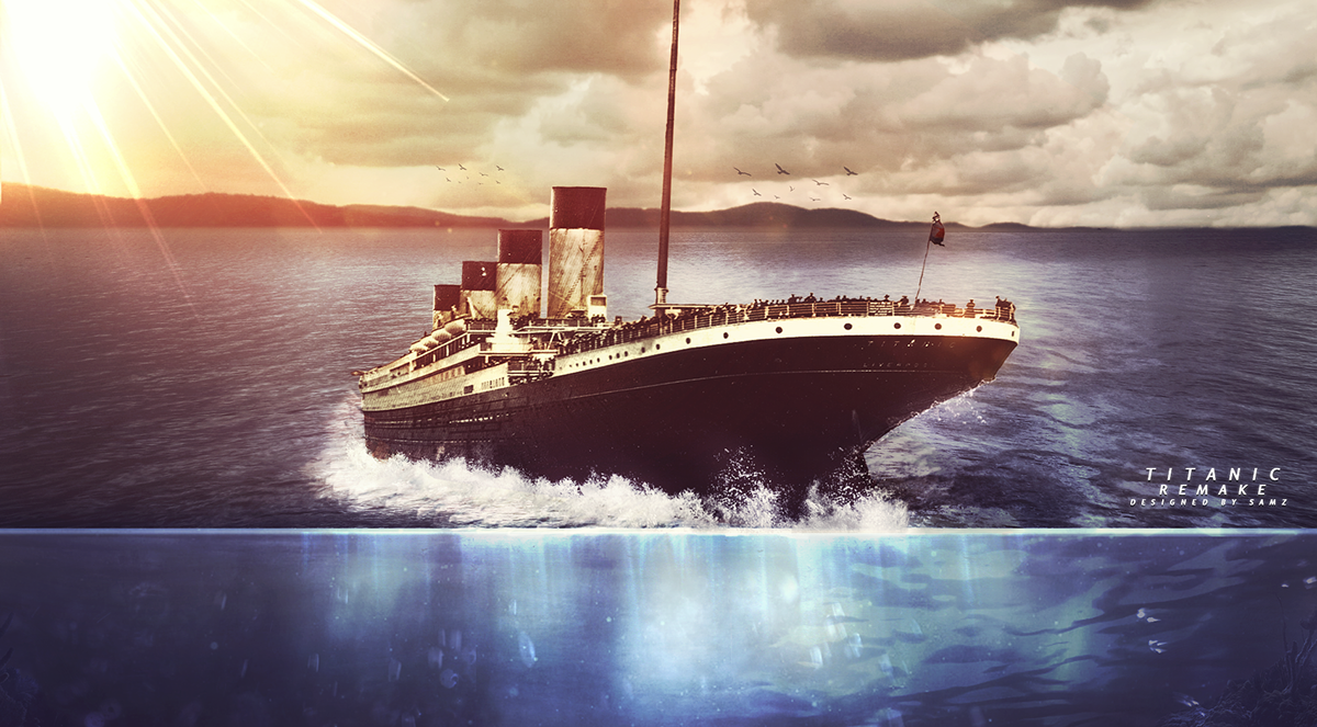 Titanic Remake  SamzDesigns   Sam Brown James Cameron leonardo dicaprio kate winslet