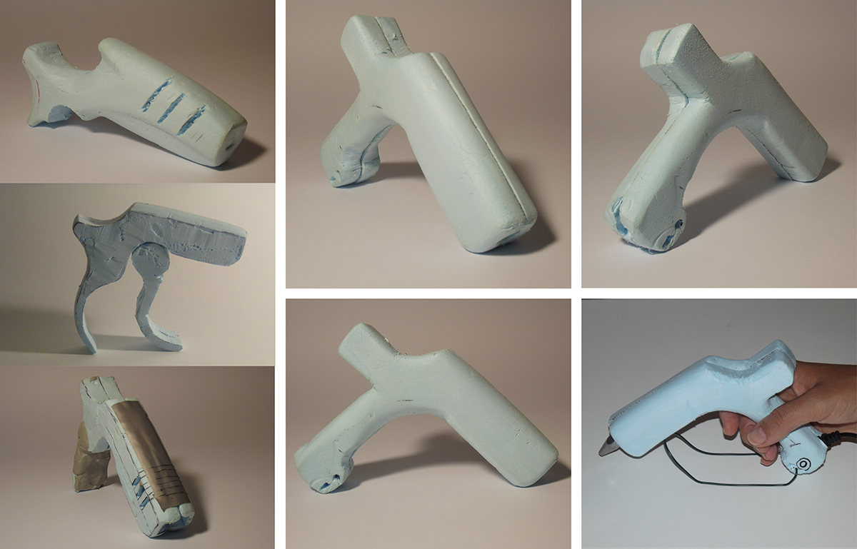 Glue Gun redesign plastic eco