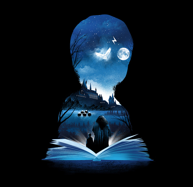 Harry Potter Book series of Illustration on Behance