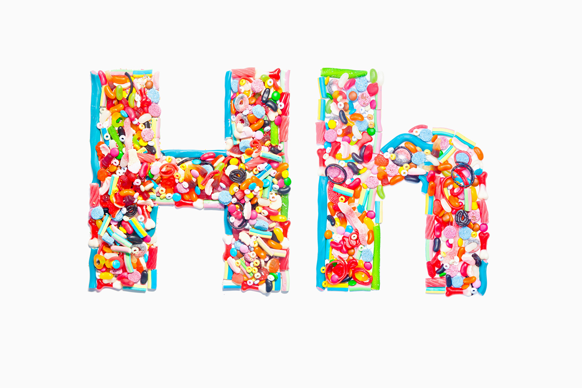 helvetica Candy Typeface font lettering design graphic typography   grid