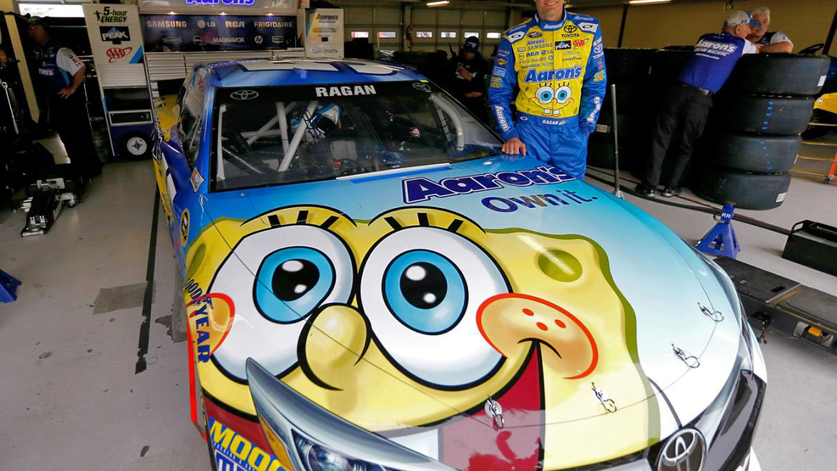 Style Guide NASCAR Cars spongebob nickelodeon