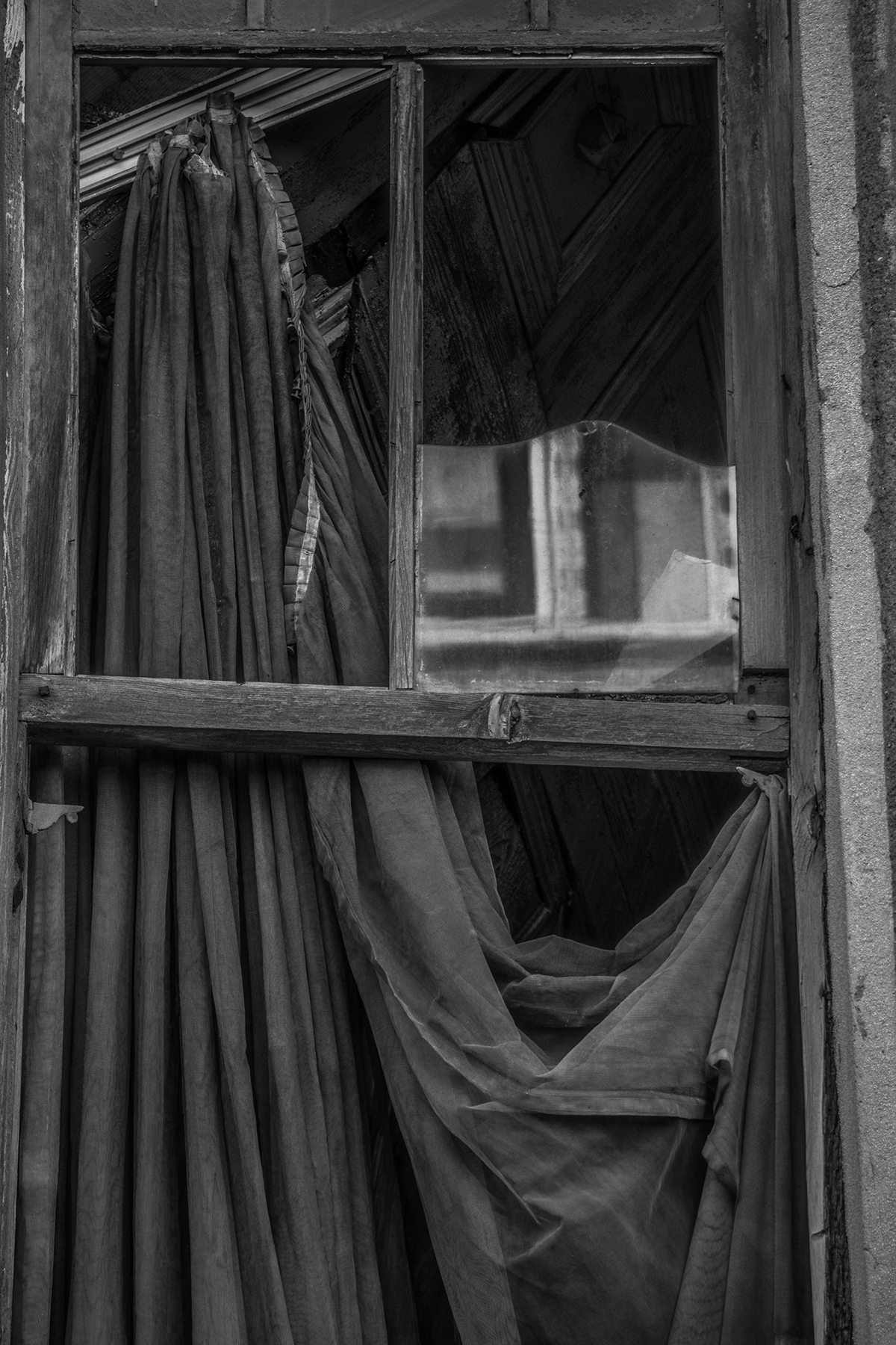 door Window Street art nun color Photography  wooden old vintage