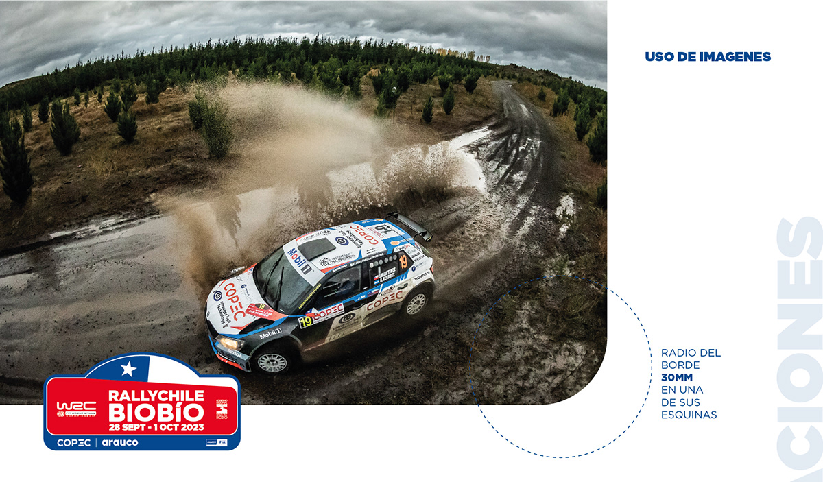 WRC rally Motorsport diseño gráfico visual identity brand Graphic Designer