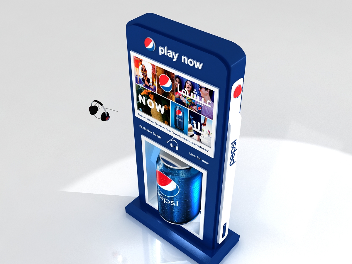 stand play now pepsi