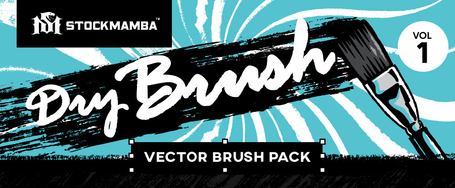 dry brush vector brushes Vector Brushes brush pack vector brush pack adobe illustrator brushes Illustrator Brushes