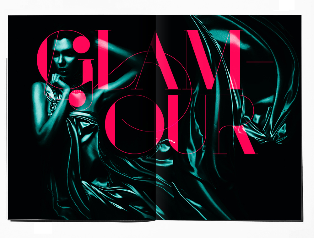 Typeface Didone bodoni Didot font contrast Display high-contrast glamour swash Ligatures magazine exuberant editorial Swashes