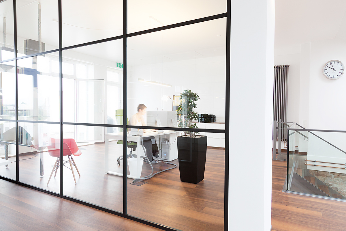 panton Office berlin workplace EAMES Interior modern LOFT brick wall minimalistic contemporary process