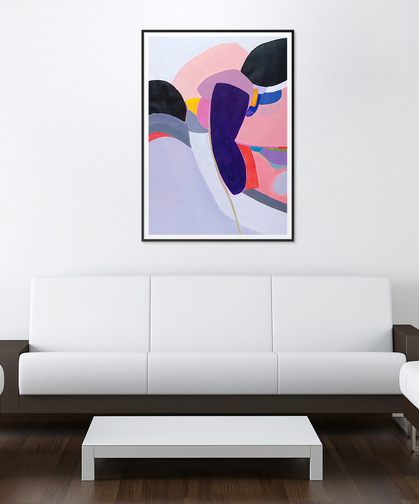 Kotaro Machiyama colorful abstract painting
